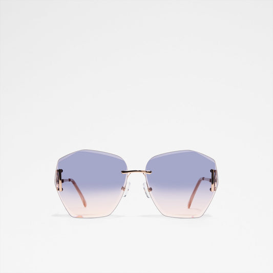 Kadın Altın Güneş Gözlüğü-1