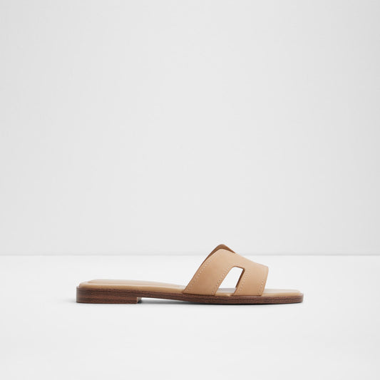 Kadın Bej Düz Terlik-1