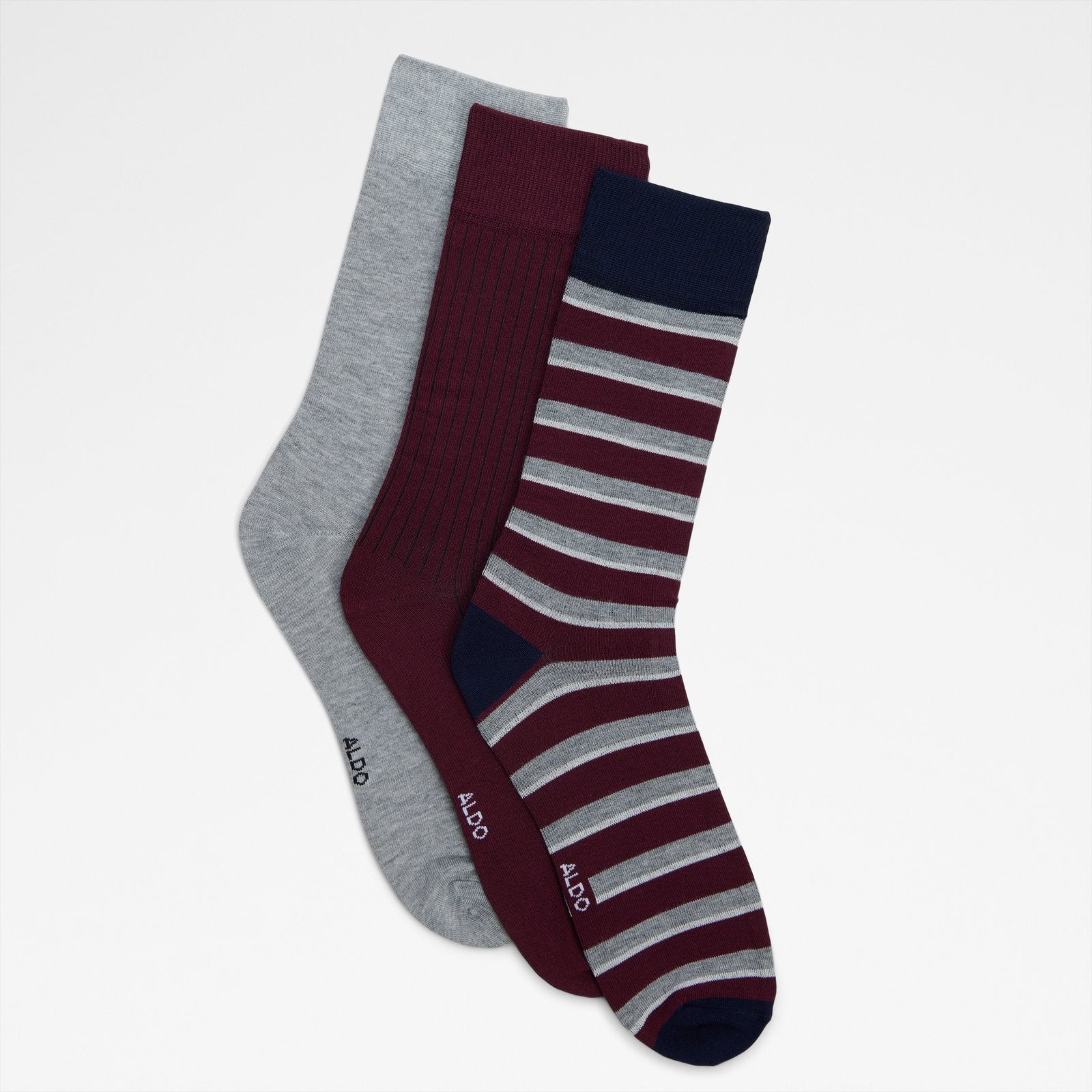 Erkek Bordo Çorap-1