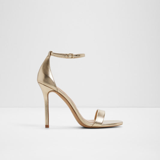 Kadın Gold Topuklu Sandalet-1