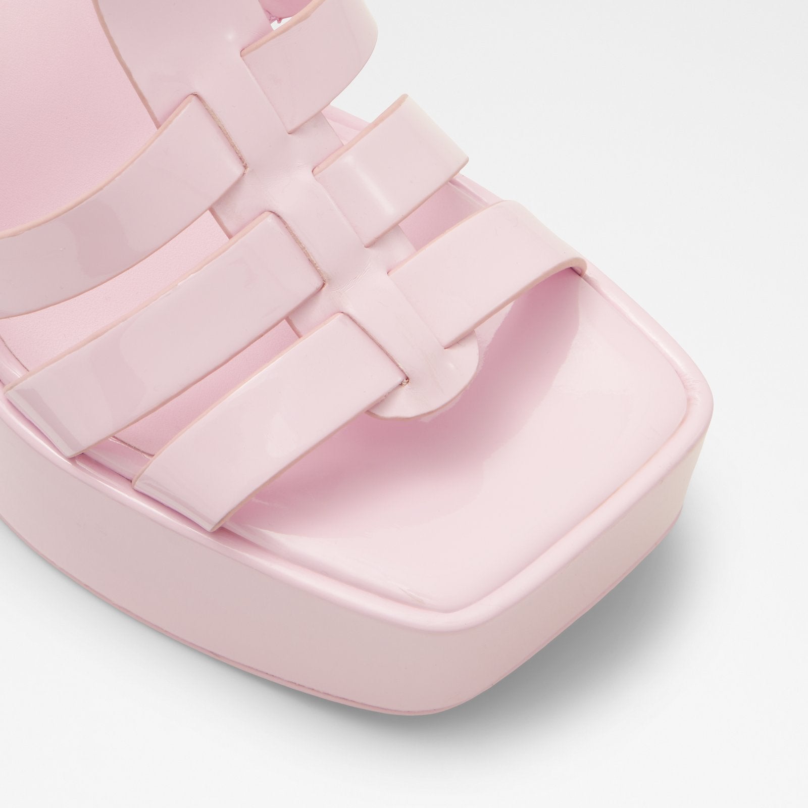 Kadın Pembe Topuklu Sandalet-5