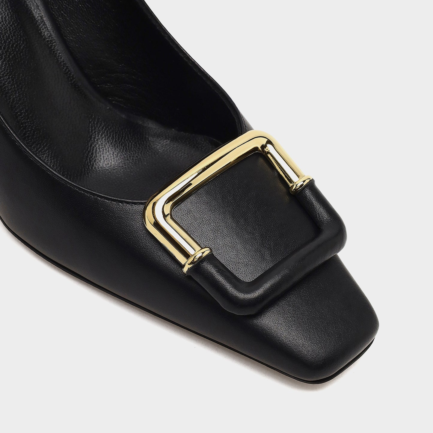 Kadın Siyah Topuklu Ayakkabı-5