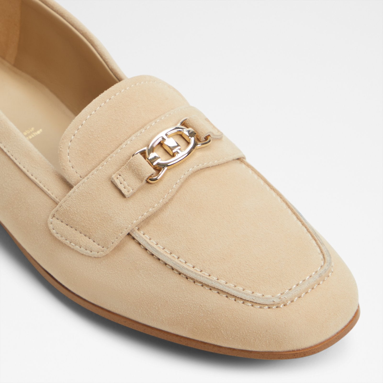 Kadın Bej Loafer-5