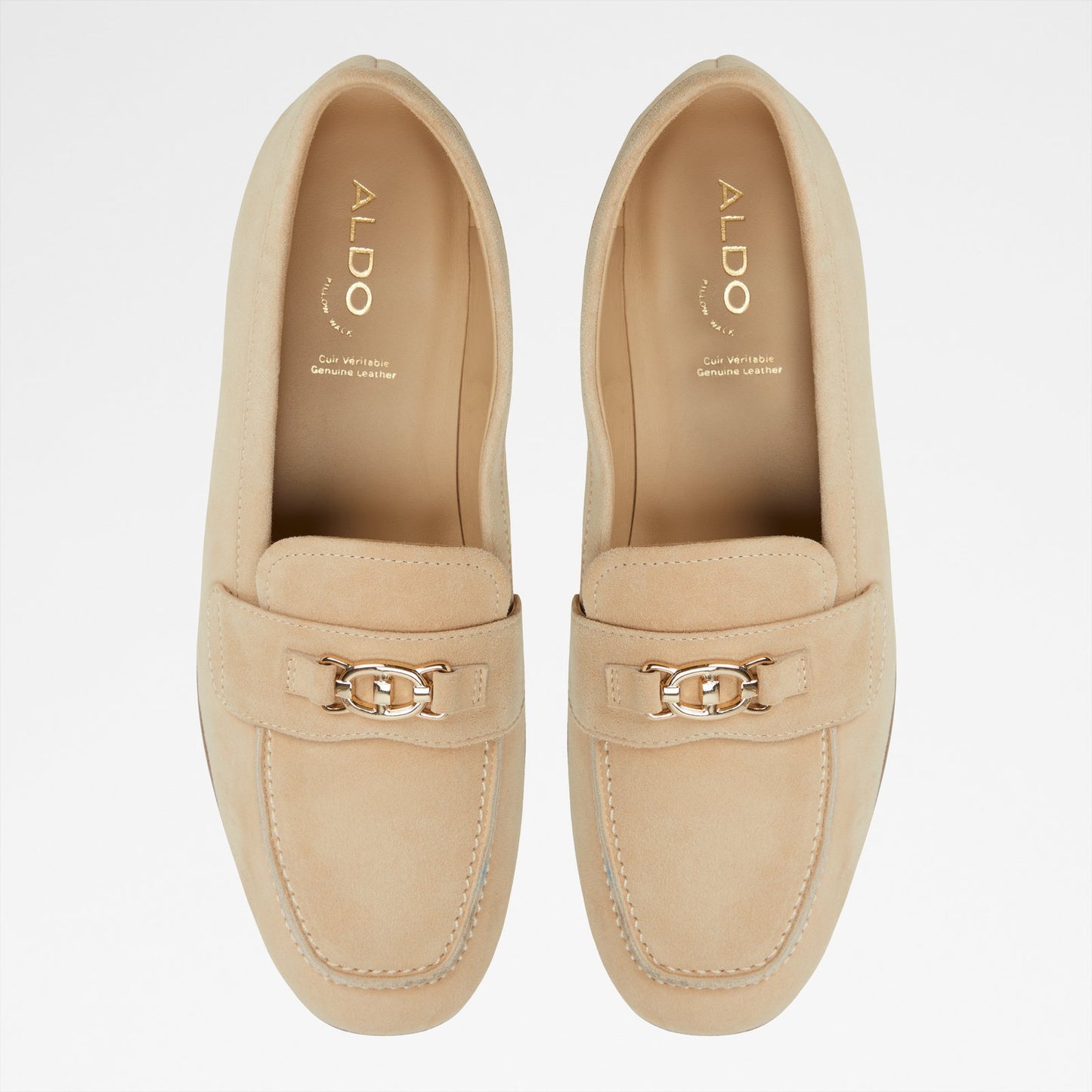 Kadın Bej Loafer-6