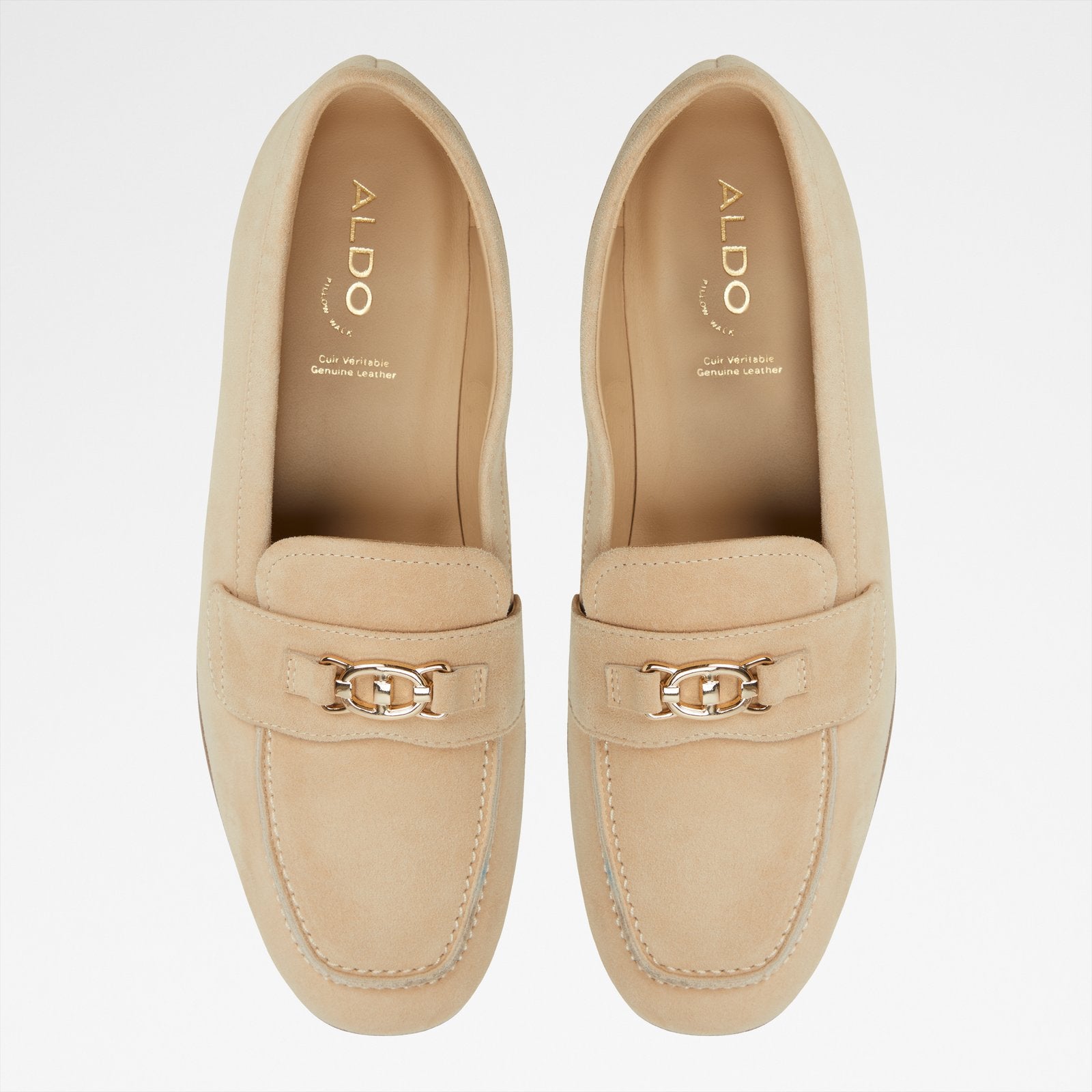 Kadın Bej Loafer-6
