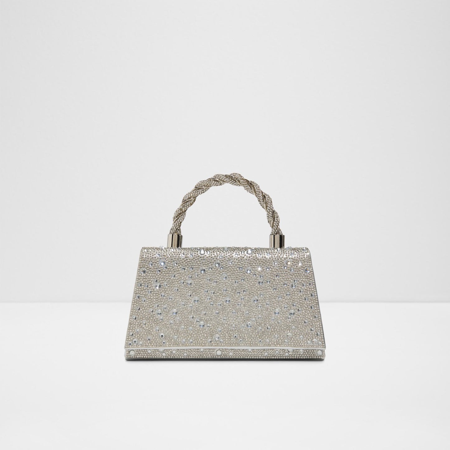 Kadın Gümüş Clutch El Çantası-1