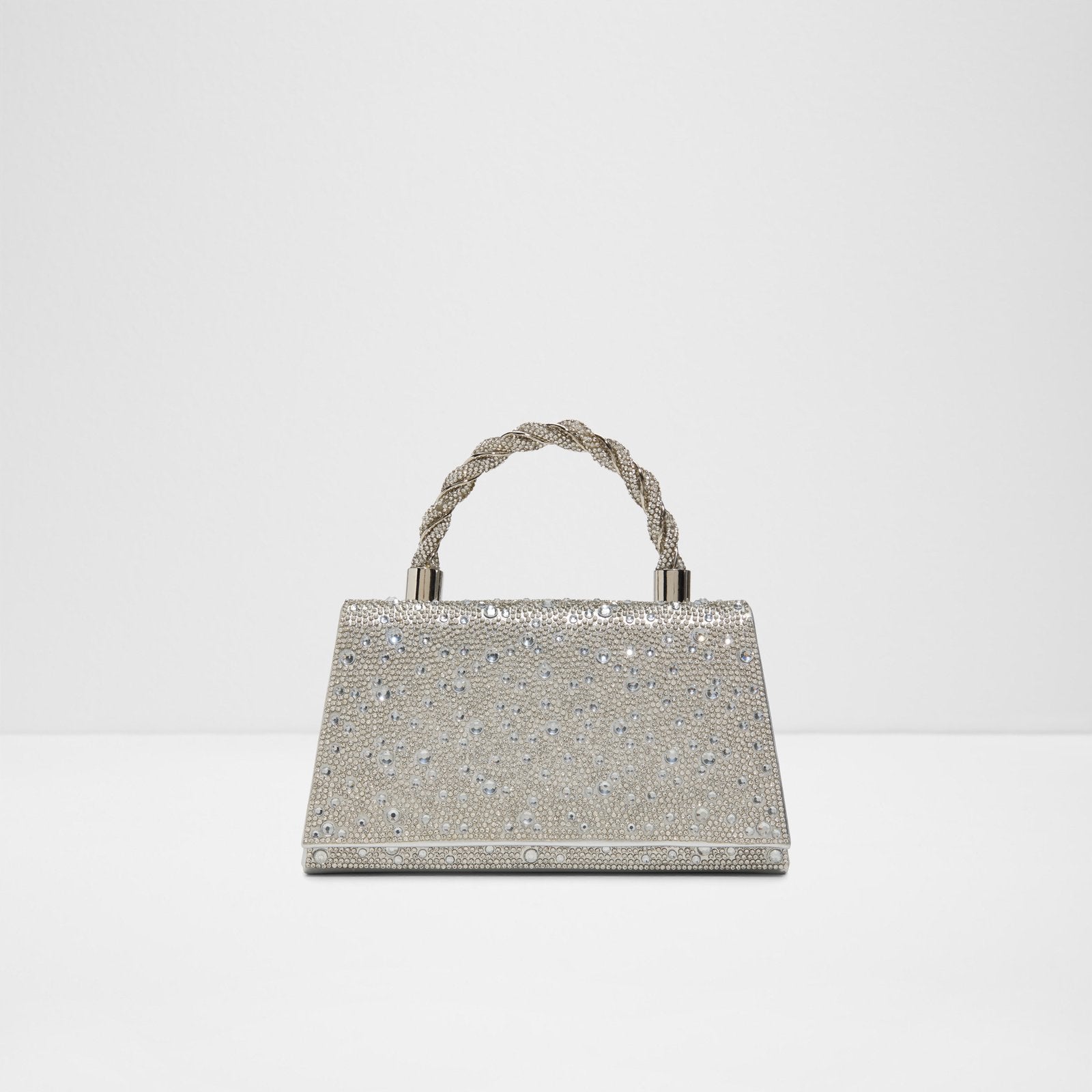 Kadın Gümüş Clutch El Çantası-1