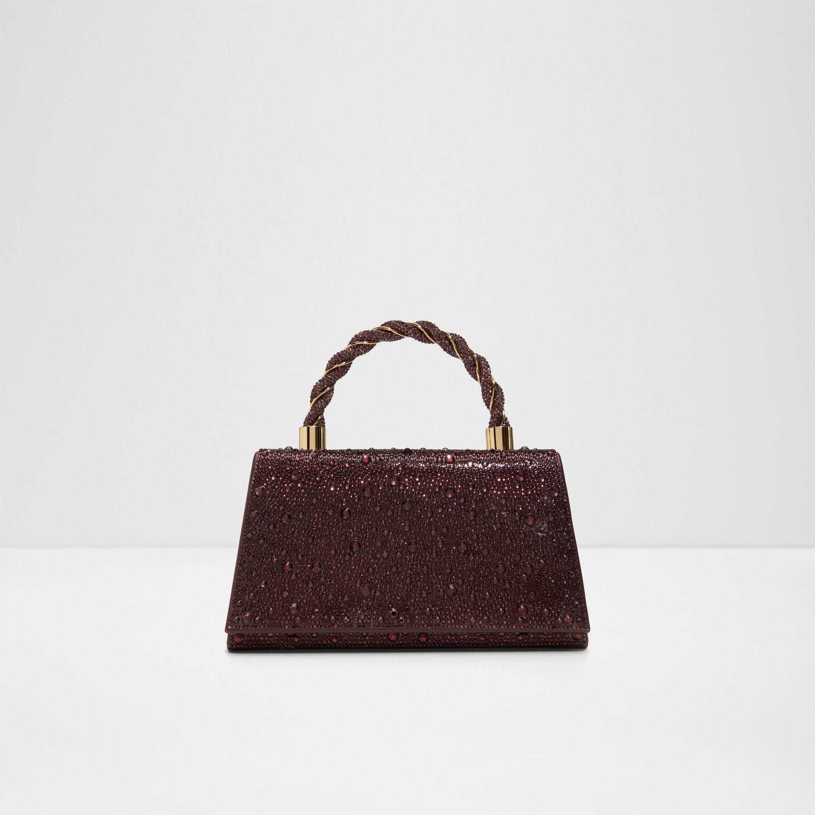 Kadın Bordo Clutch El Çantası-1