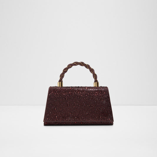 Kadın Bordo Clutch El Çantası-1