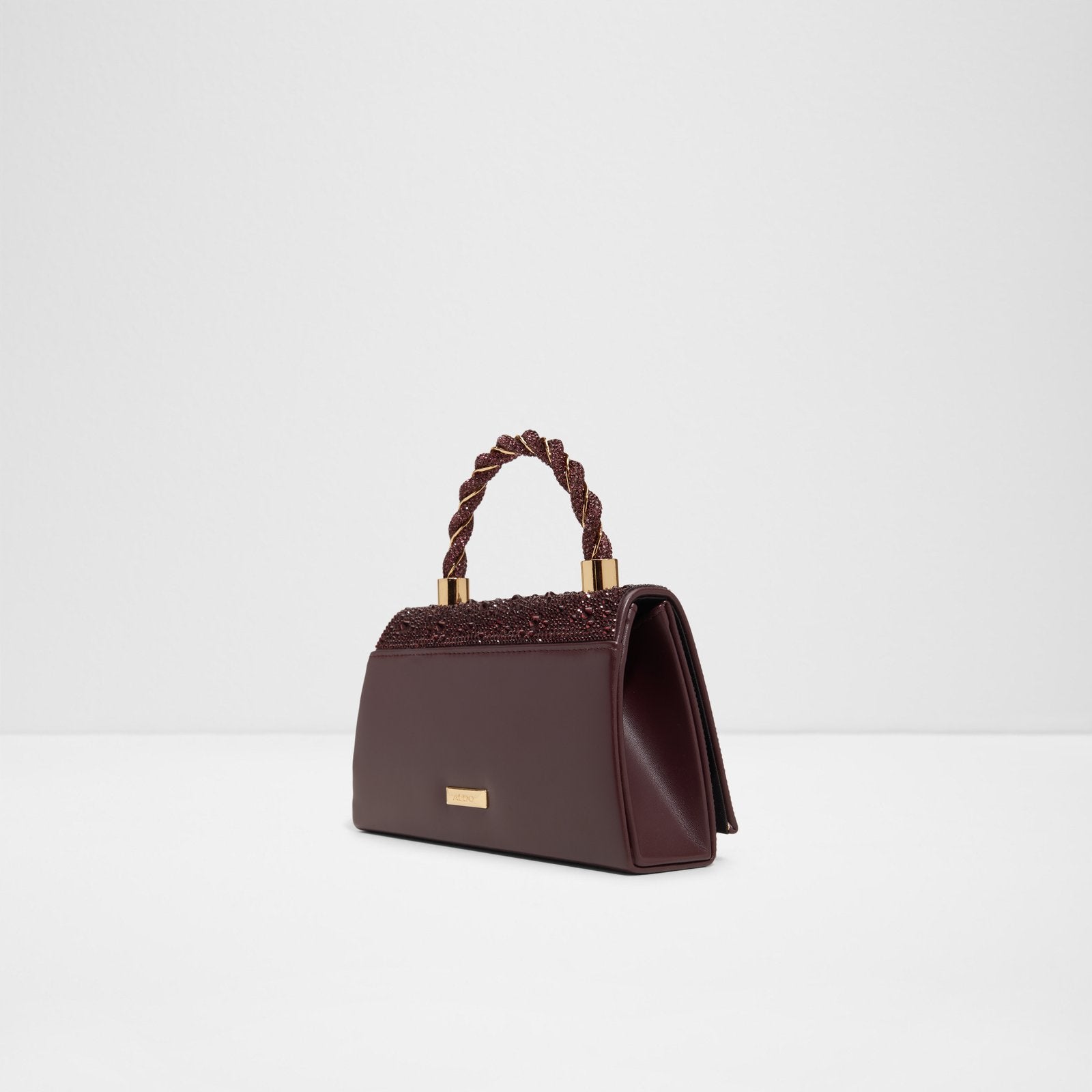 Kadın Bordo Clutch El Çantası-2