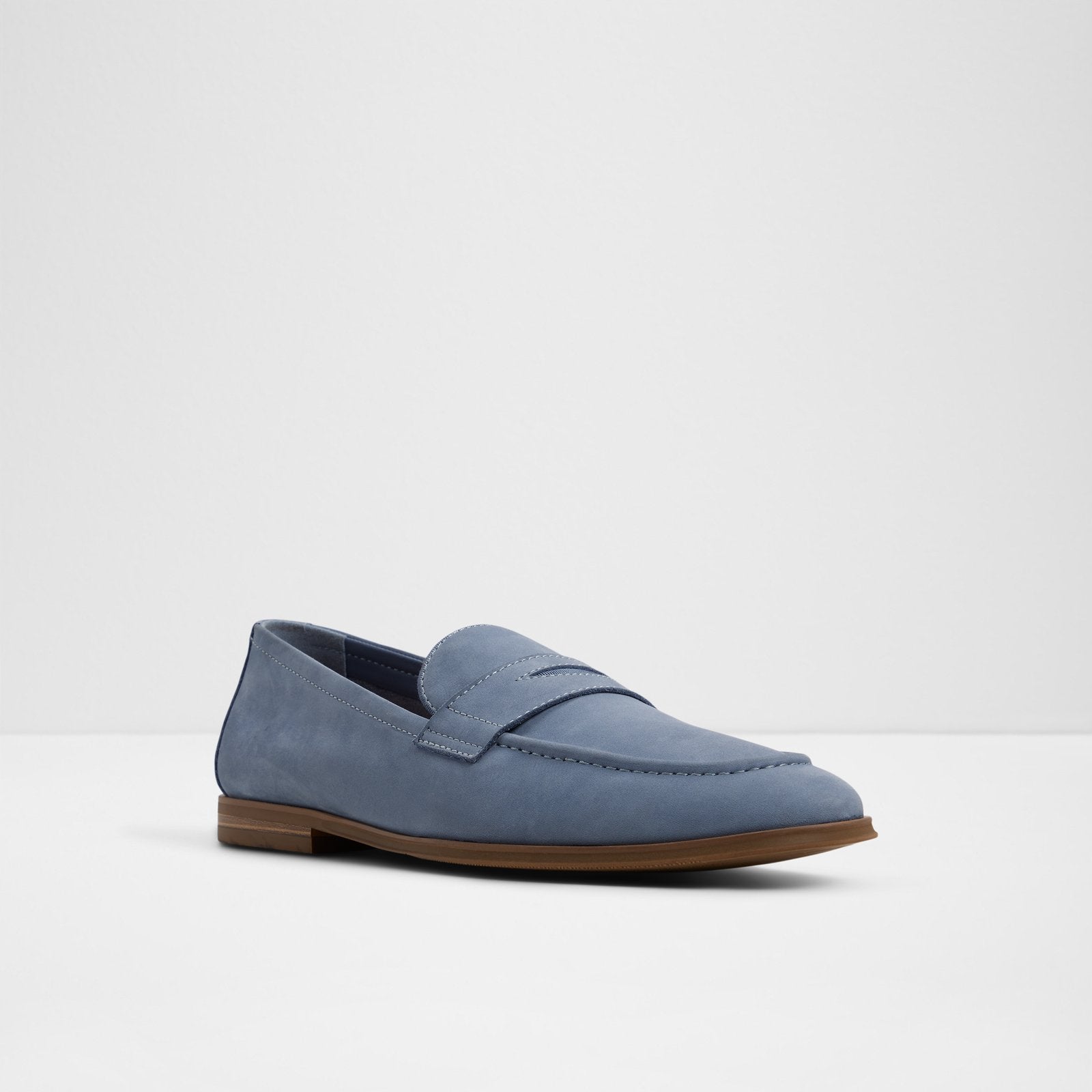 Erkek Mavi Loafer-4