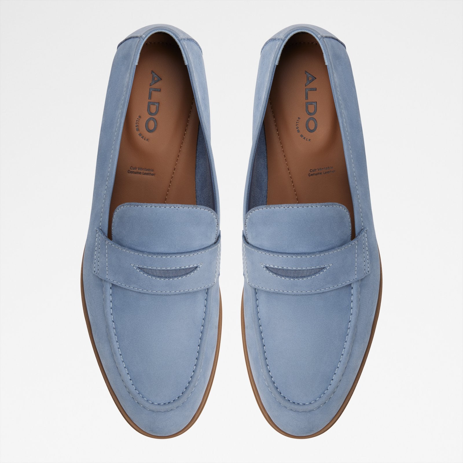 Erkek Mavi Loafer-6