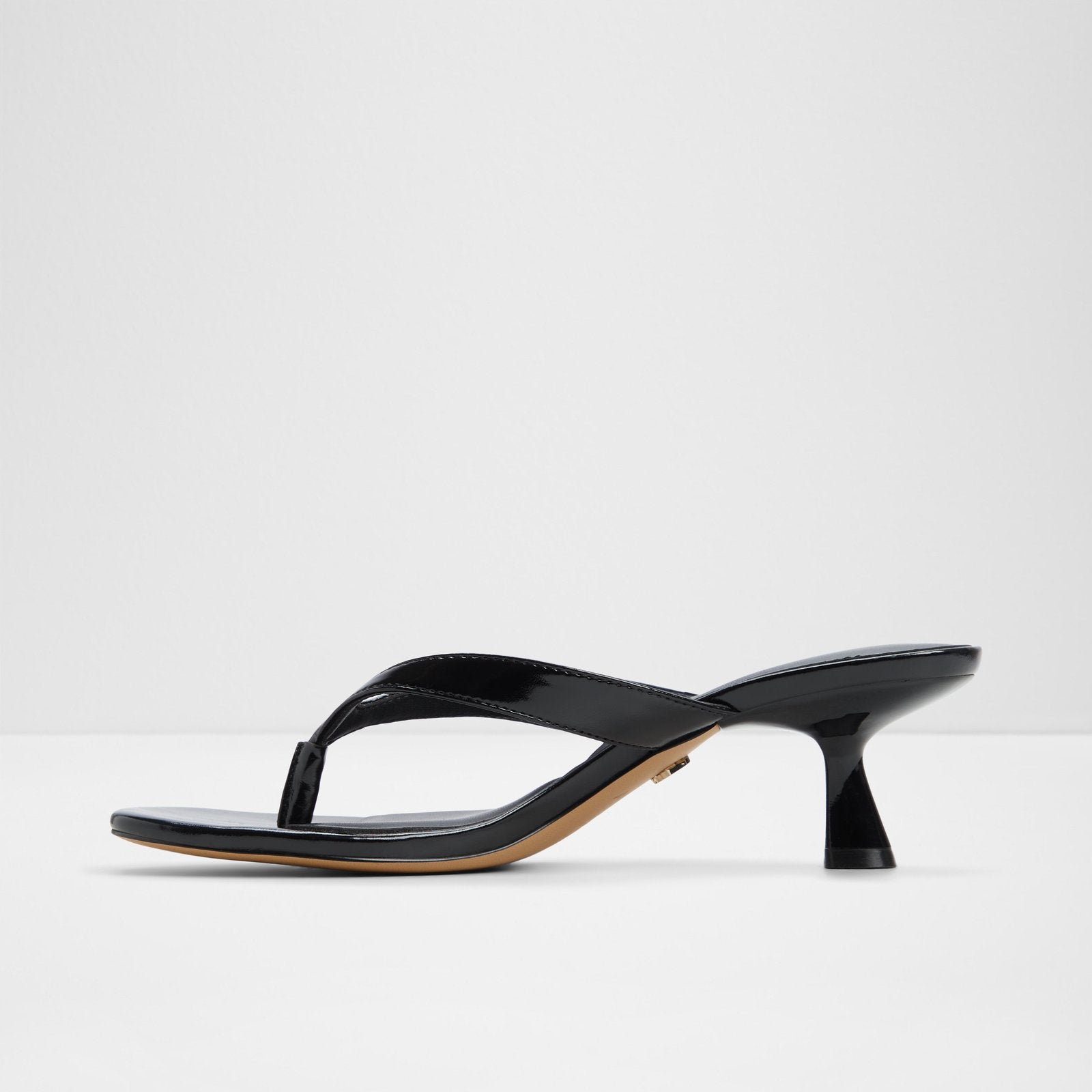 Kadın Siyah Topuklu Terlik-3