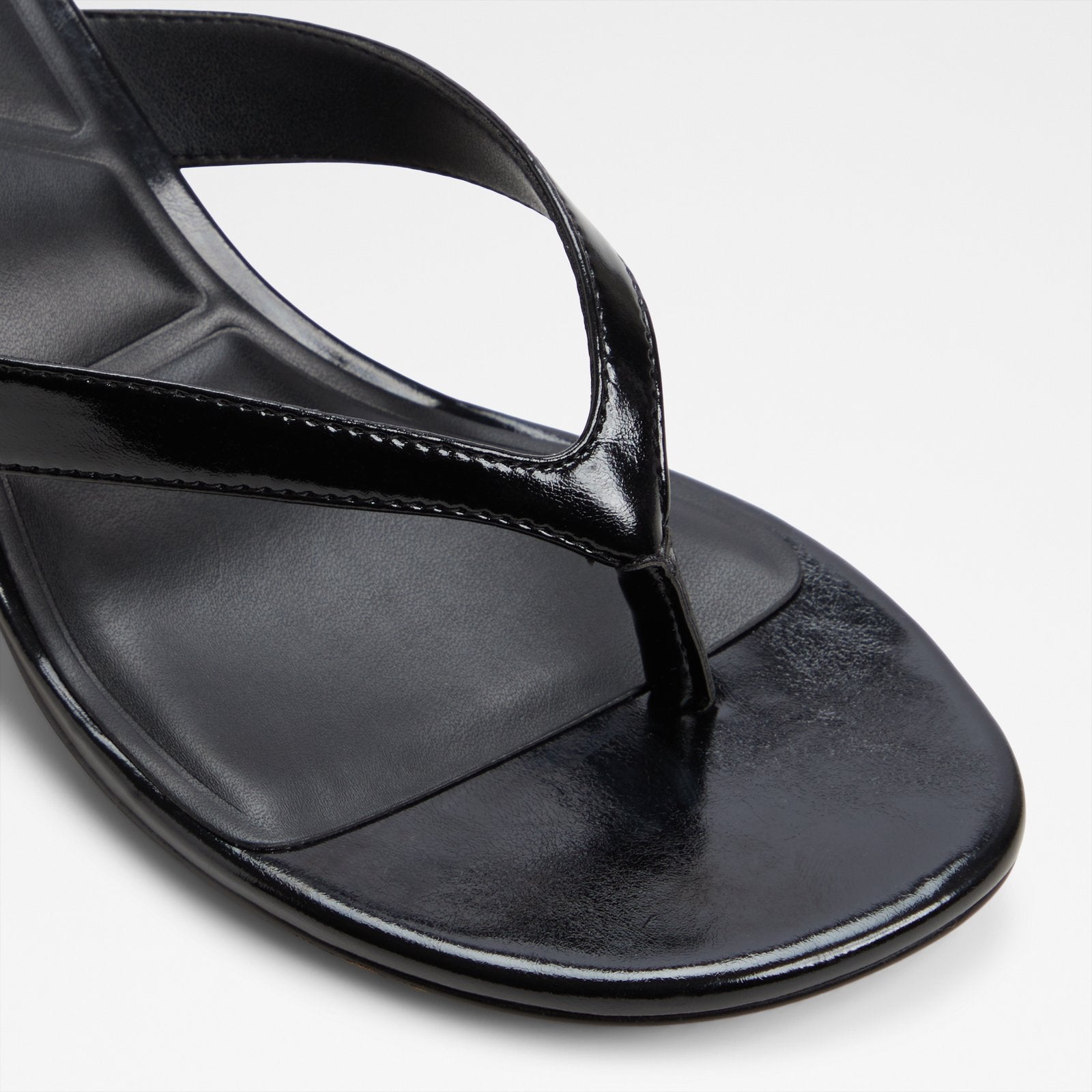 Kadın Siyah Topuklu Terlik-5