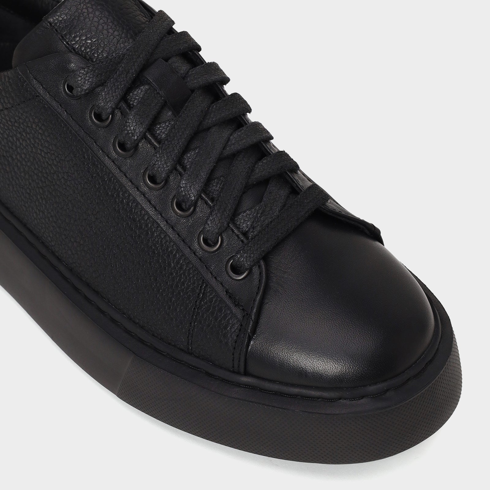 Erkek Siyah Sneaker-5