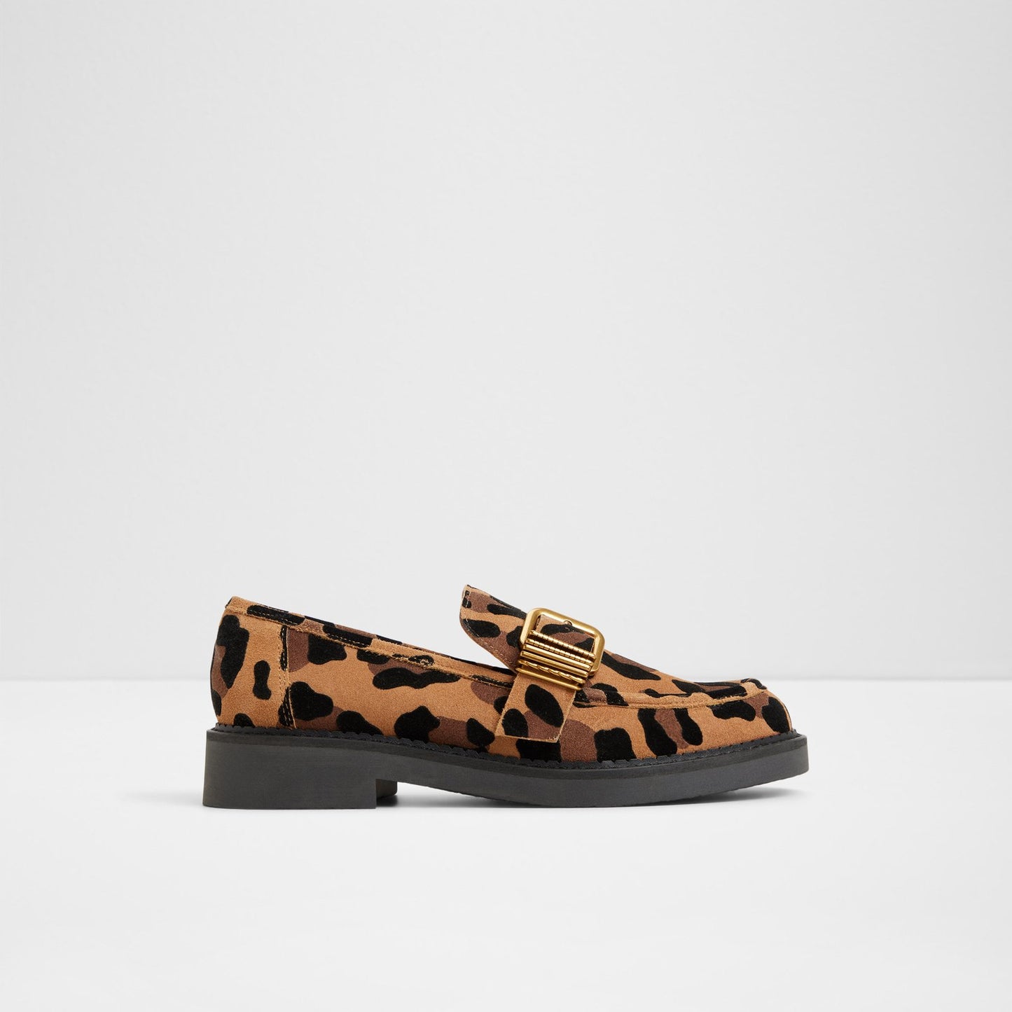 Kadın Multi Leopar Desenli Loafer-1