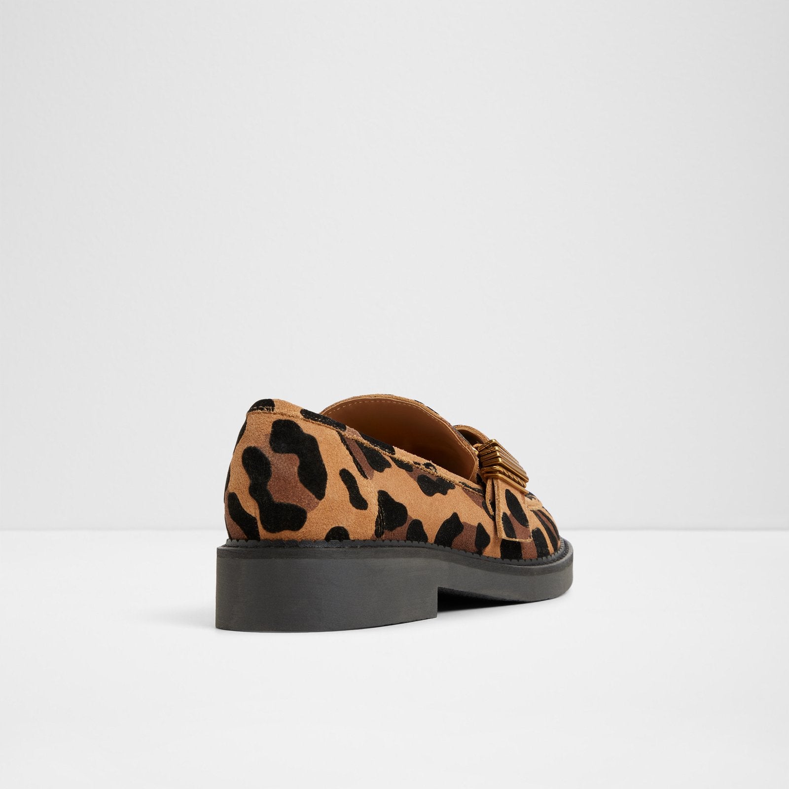 Kadın Multi Leopar Desenli Loafer-2