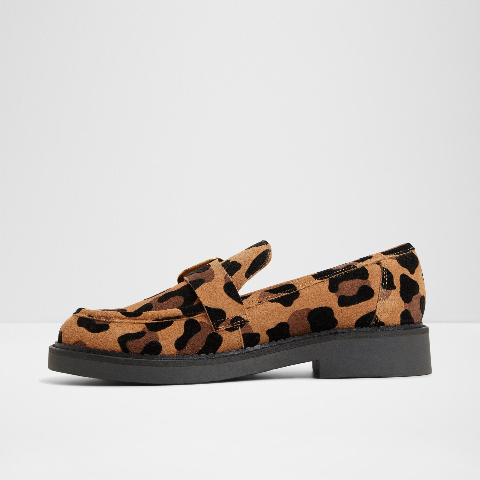 Kadın Multi Leopar Desenli Loafer-3