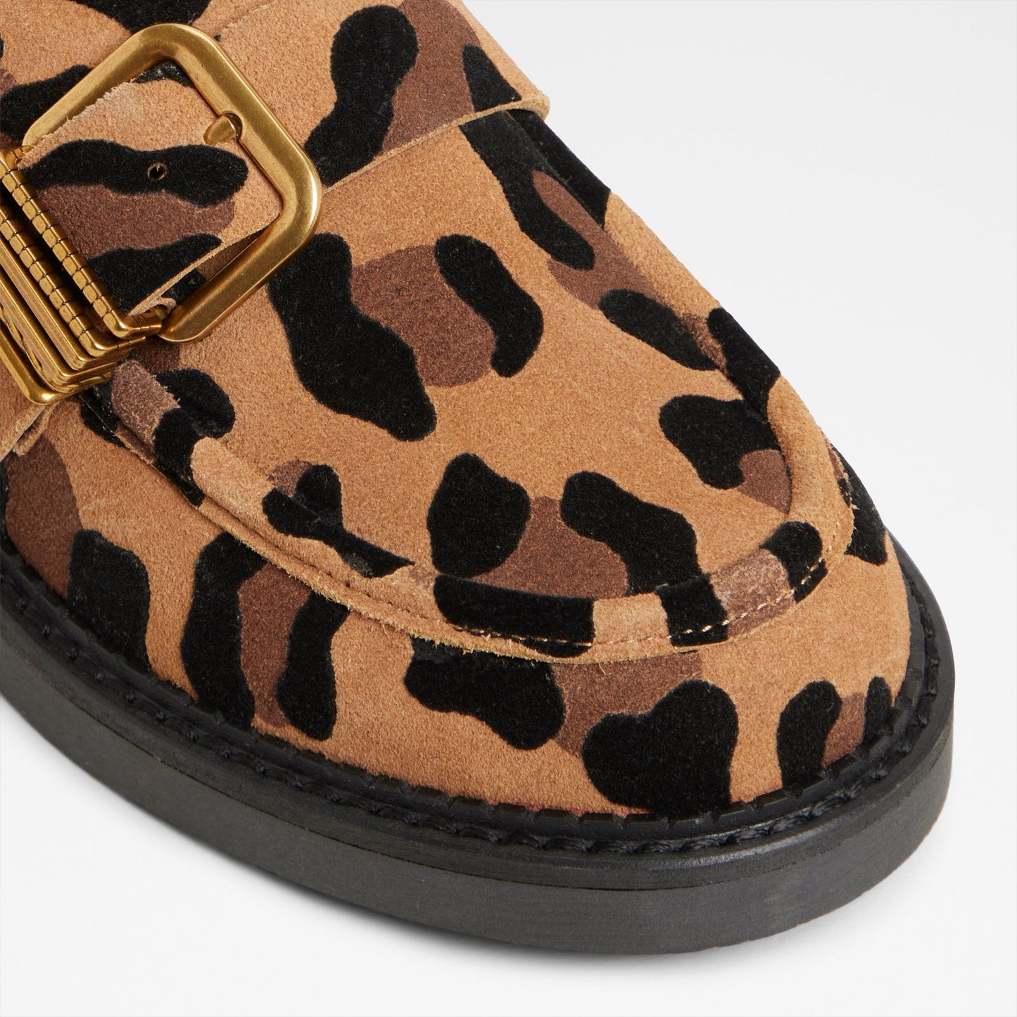 Kadın Multi Leopar Desenli Loafer-5