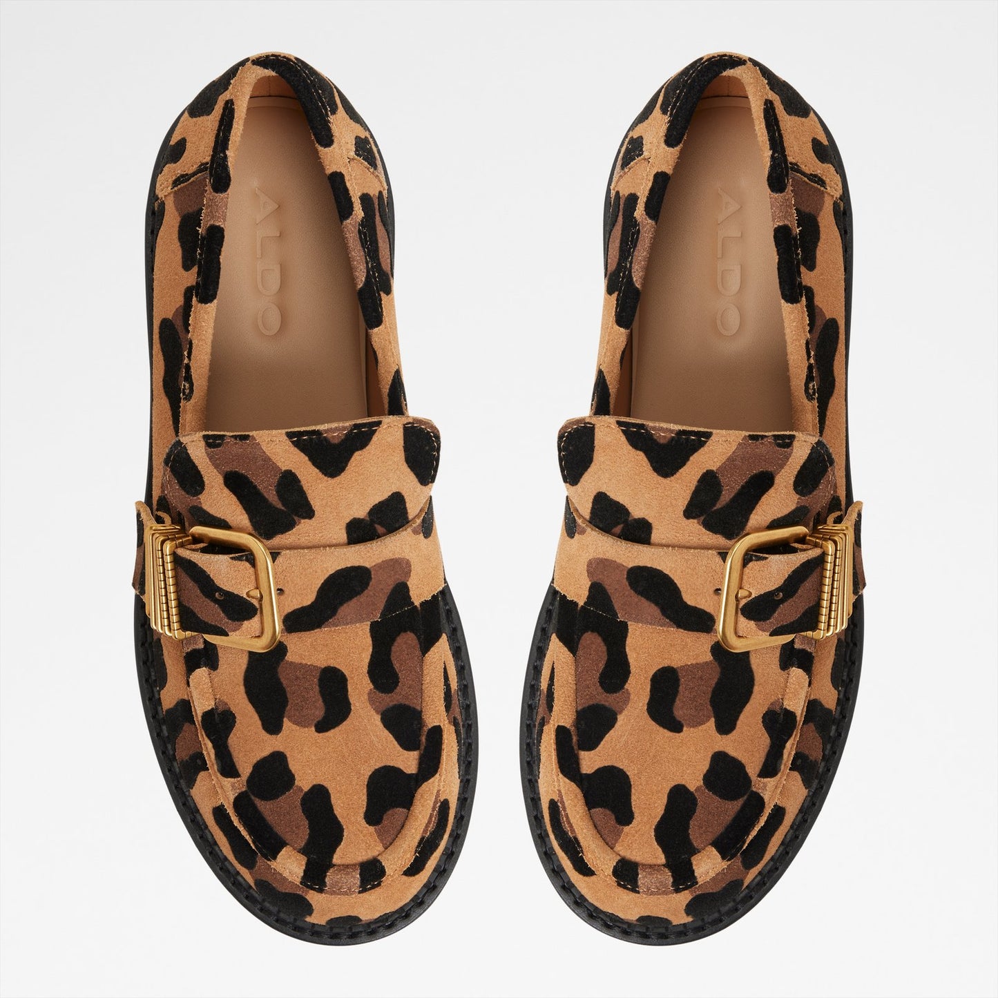 Kadın Multi Leopar Desenli Loafer-6