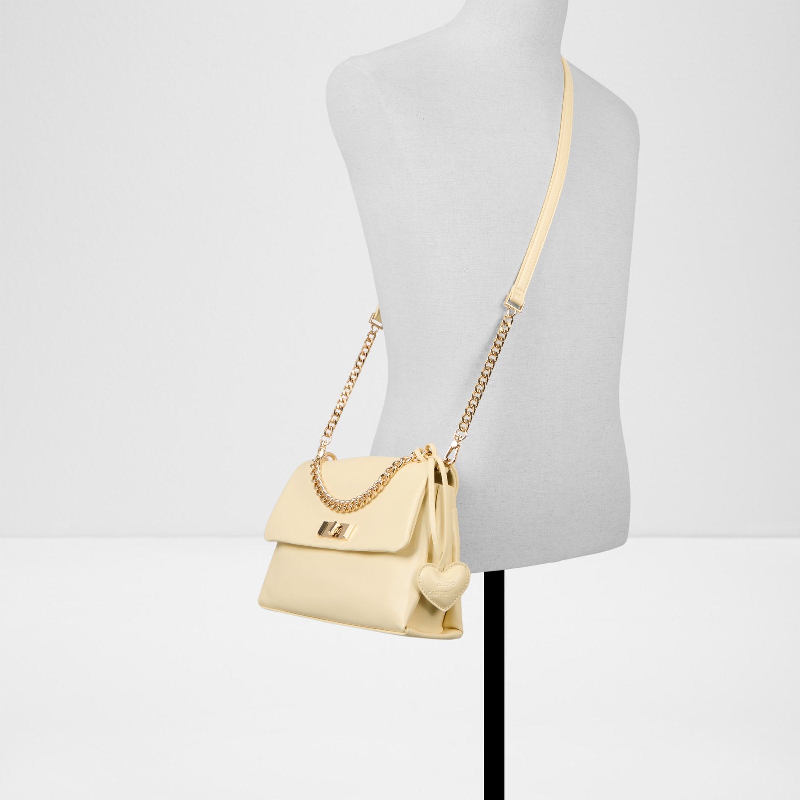 Kadın Sarı Omuz ve El Çantası-4