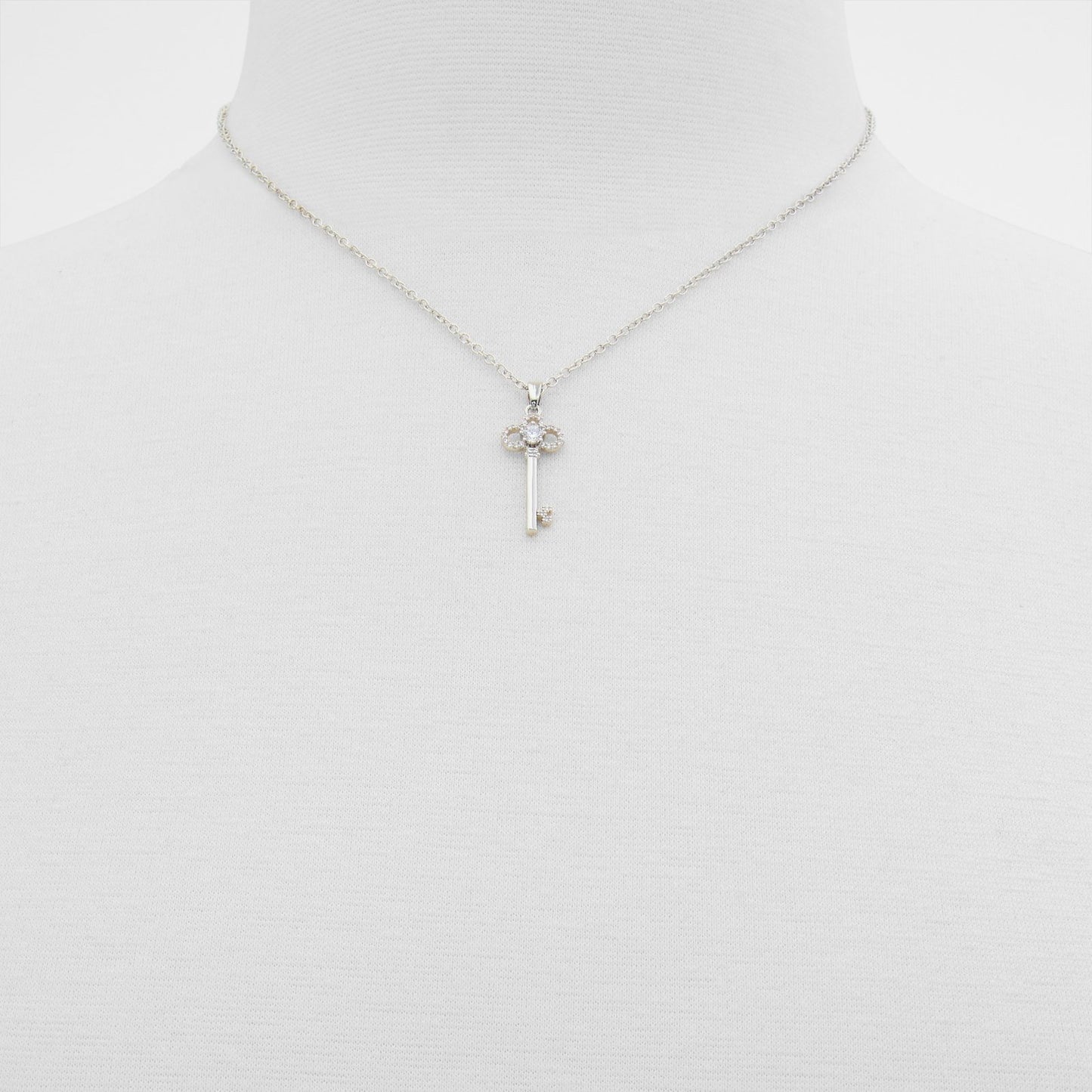 Kadın Gümüş Rengi Kolye-2