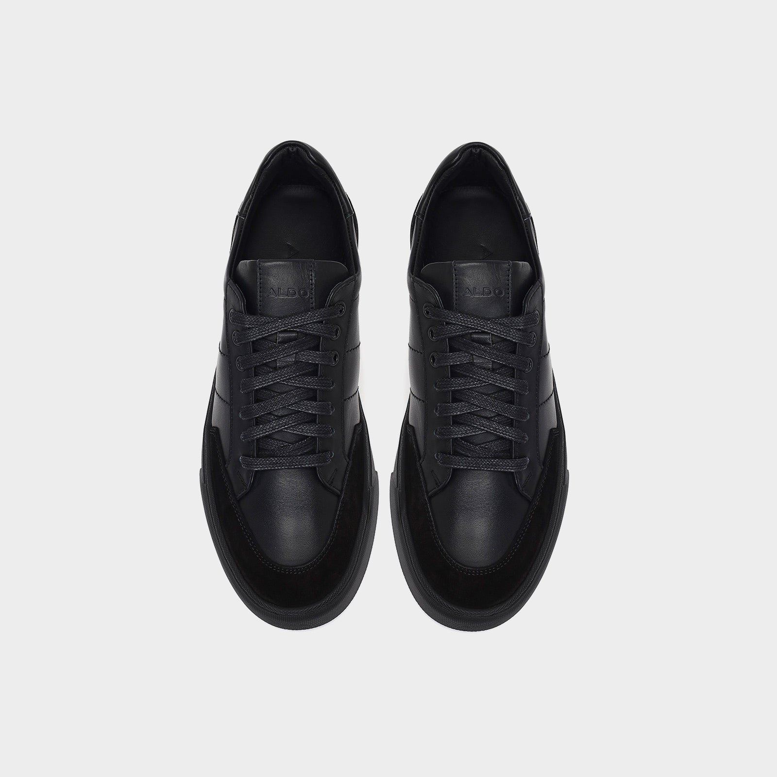 Hakiki Deri Erkek Siyah Sneaker-6