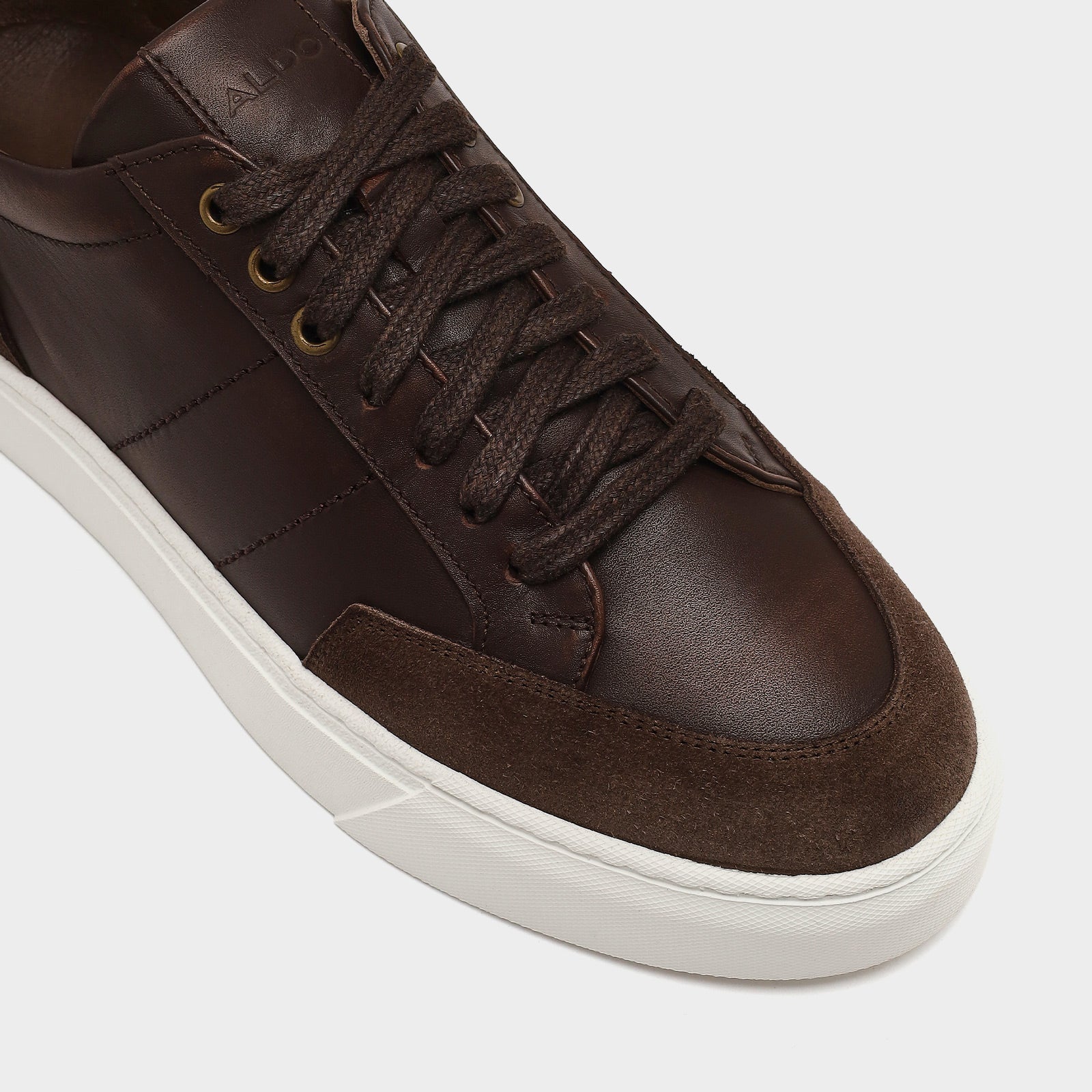 KIRYU-TR Hakiki Deri Erkek Kahve Sneaker – ALDO