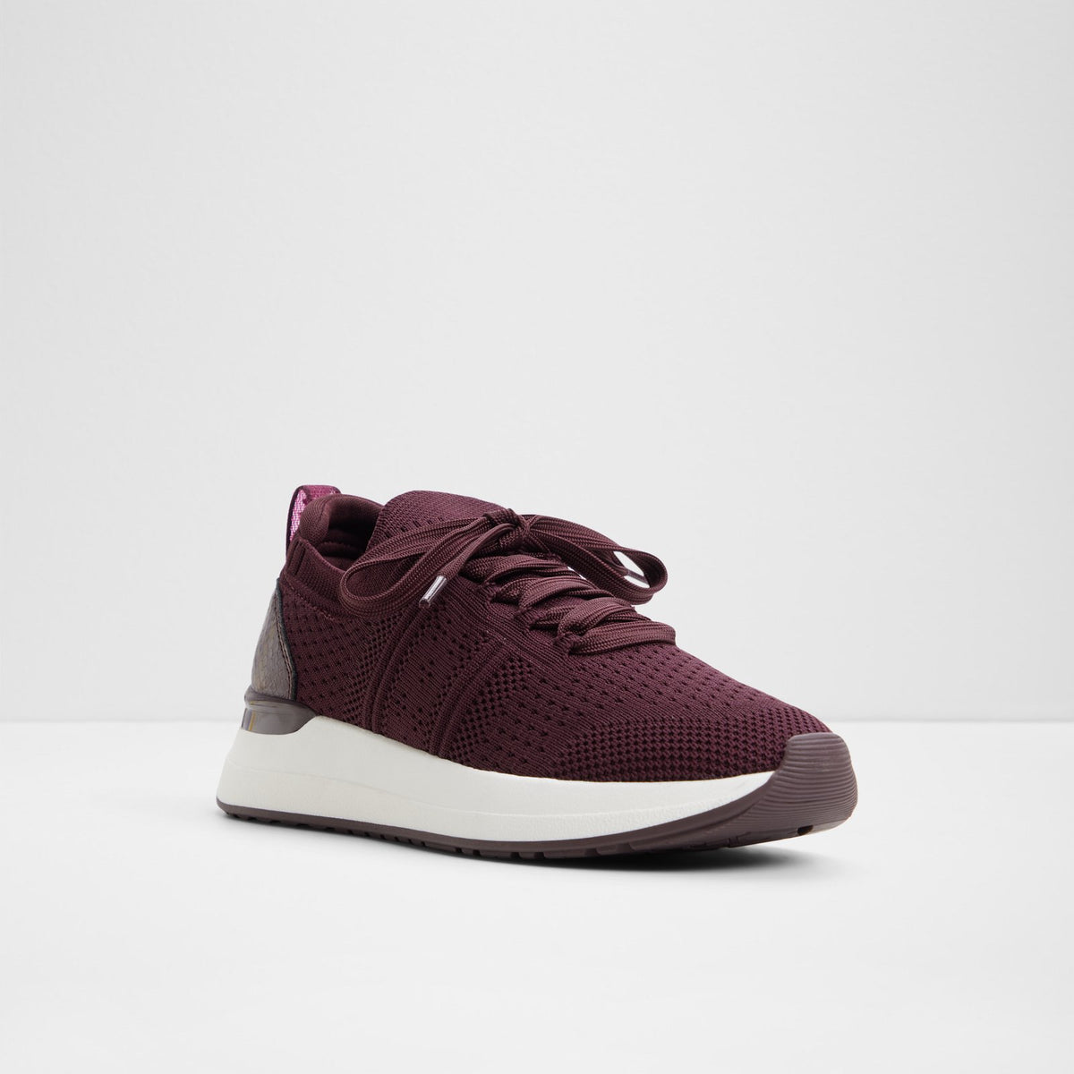 Kadın Bordo Sneaker-4