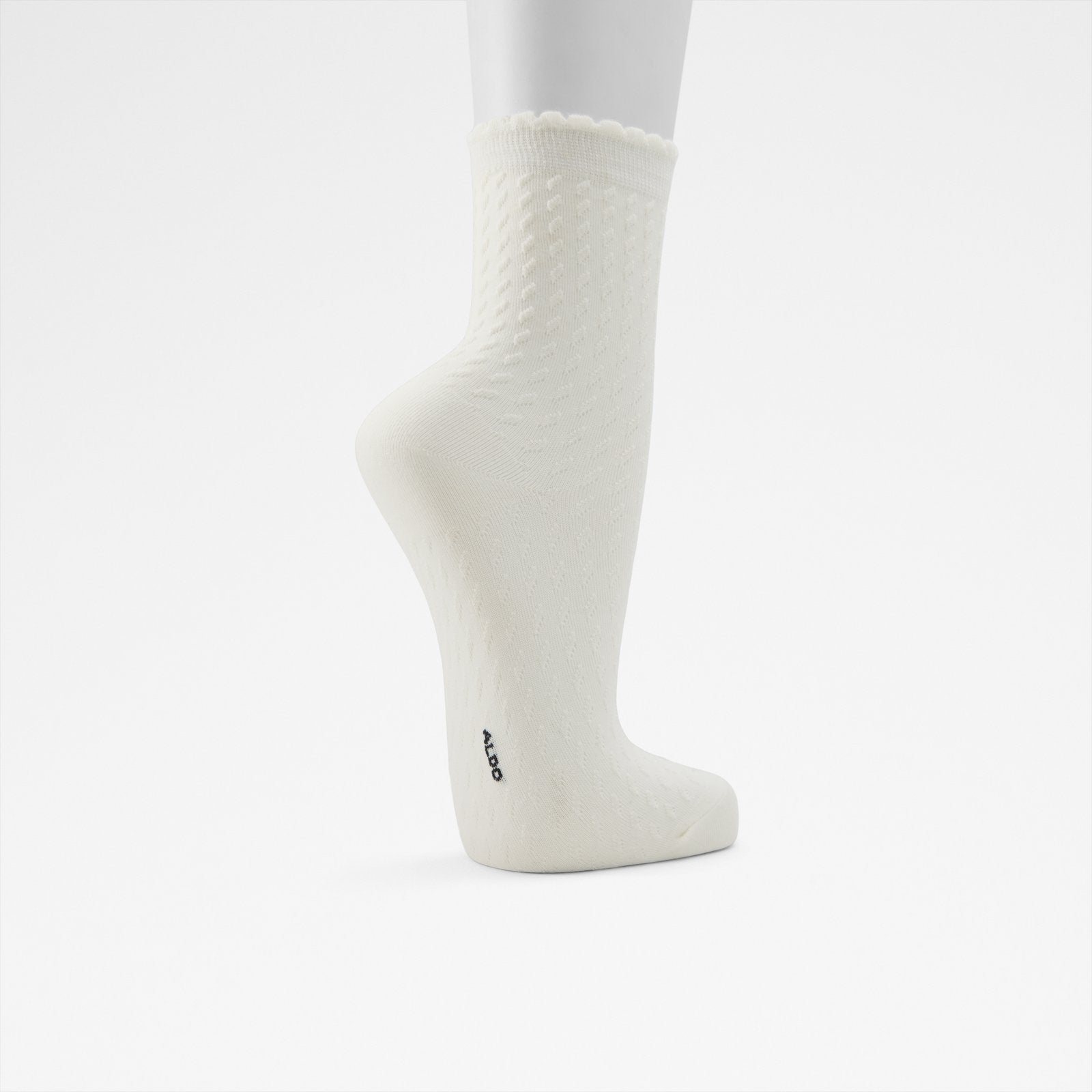 Kadın Siyah Örme Çorap-2