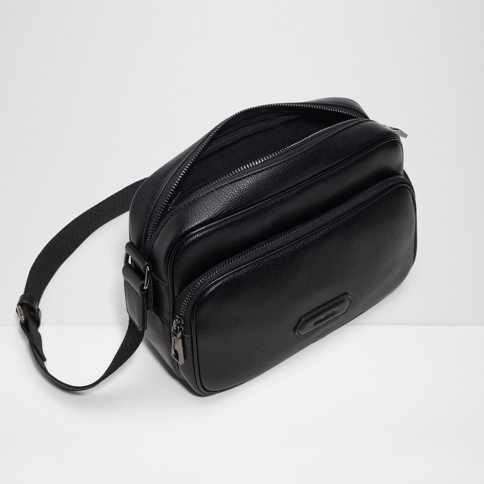 Erkek Siyah Çapraz Çanta-3