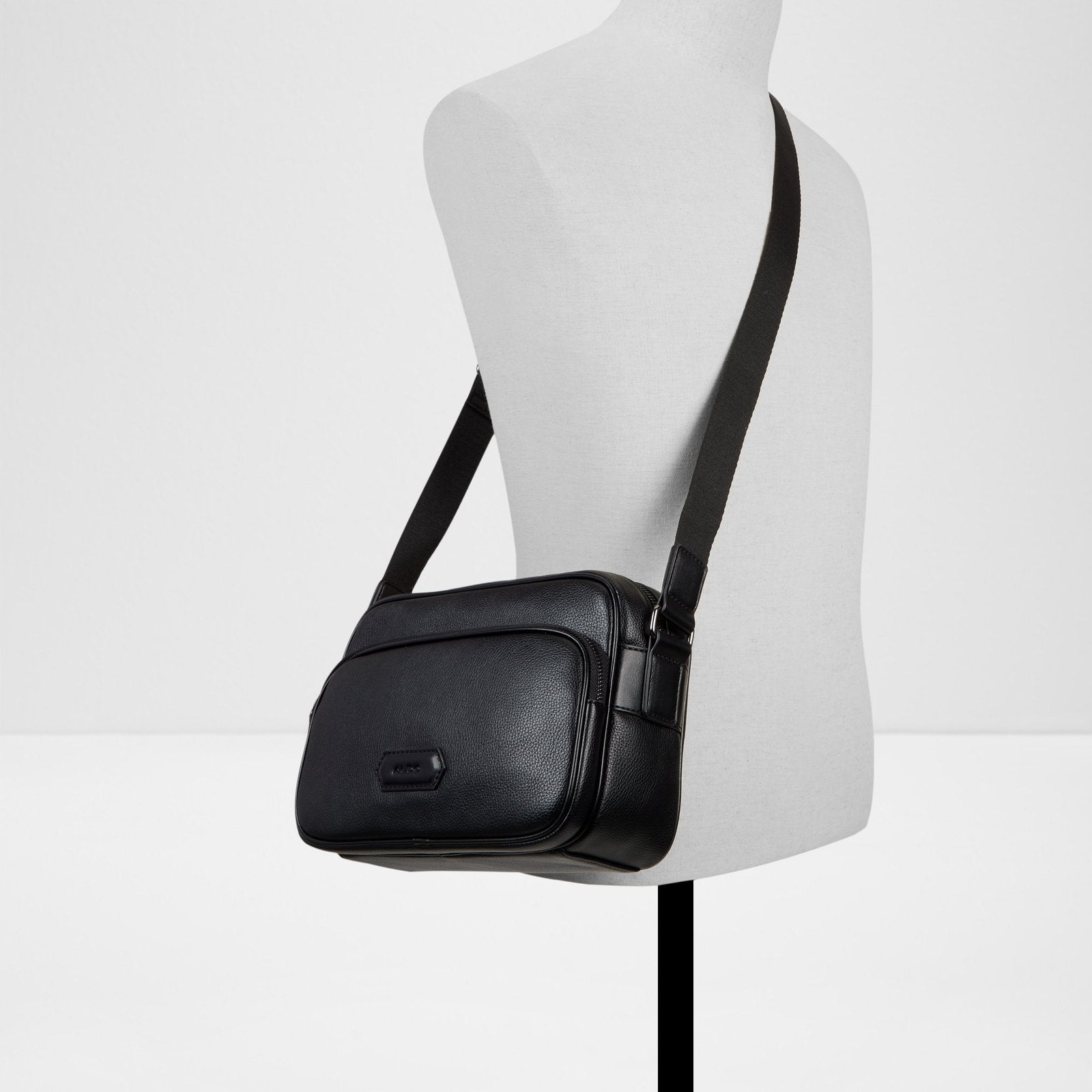 Erkek Siyah Çapraz Çanta-4