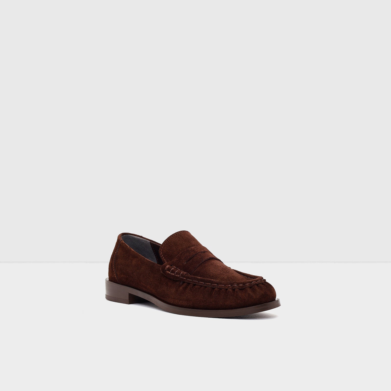 Kadın Kahve Loafer-4