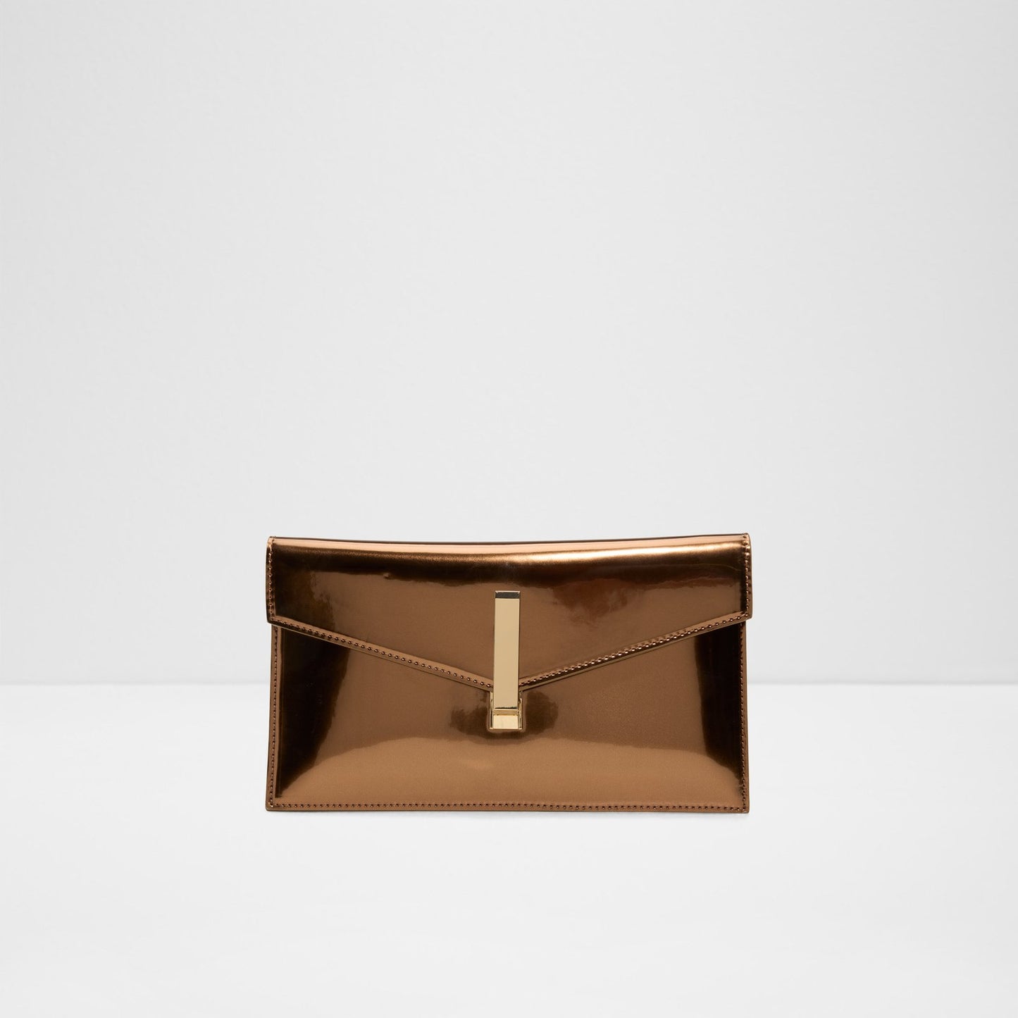 Kadın Bronz Clutch El Çantası-1