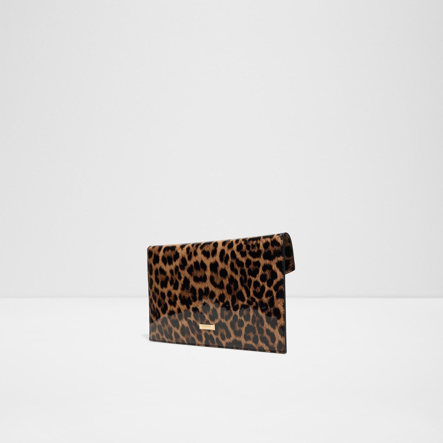 Kadın Leopar Desenli Multi Renkli Clutch El Çantası-2