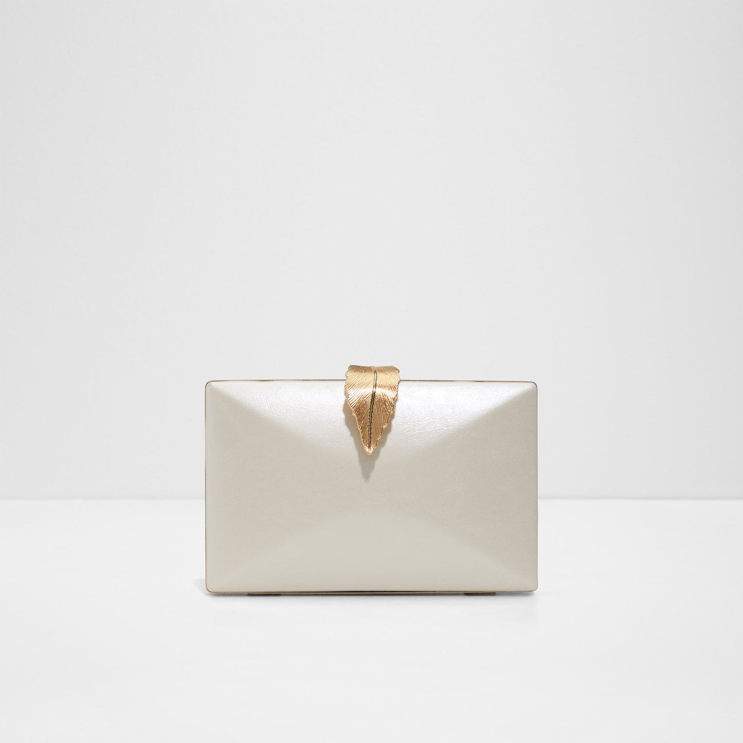 Kadın Beyaz Clutch El Çantası-1