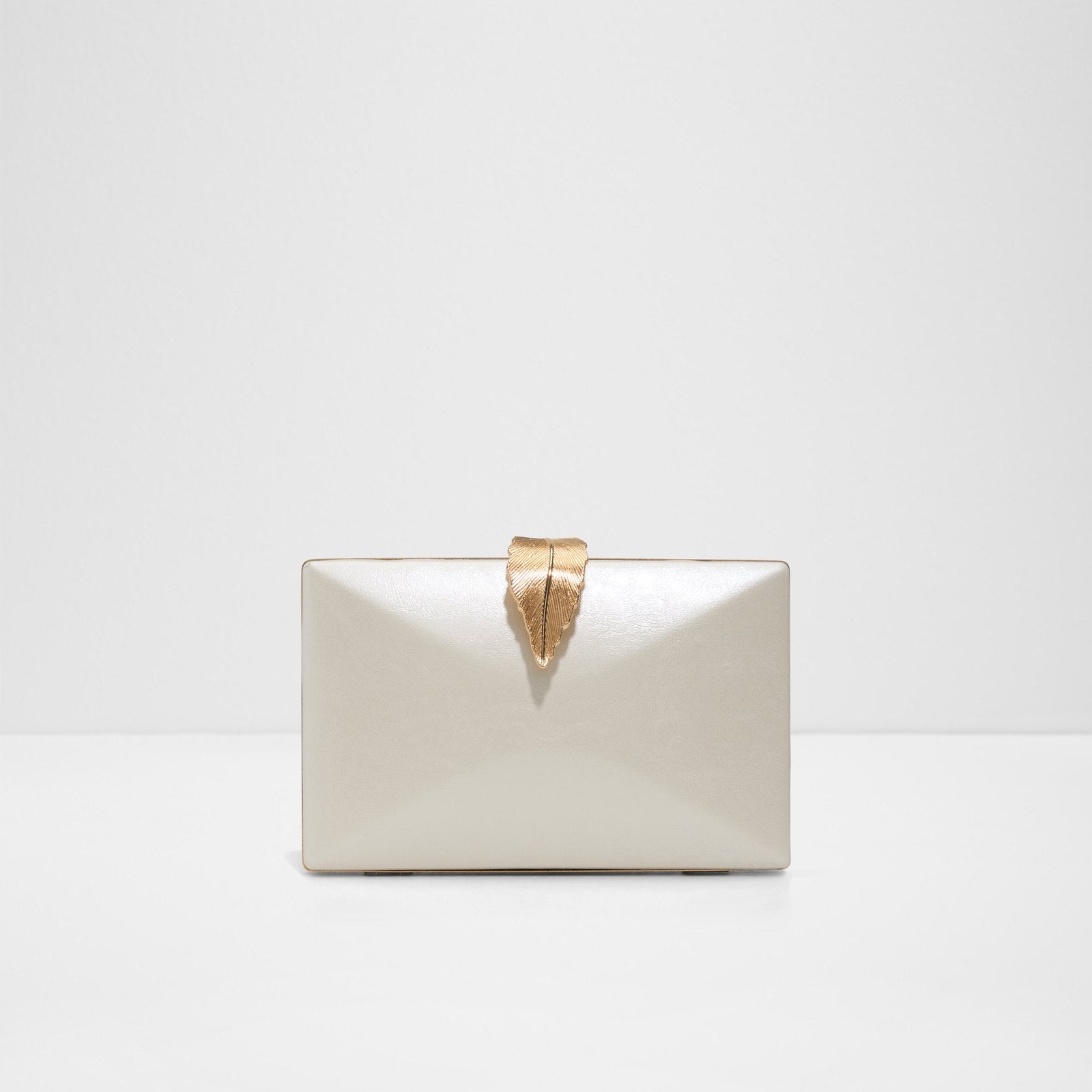 Kadın Beyaz Clutch El Çantası-1