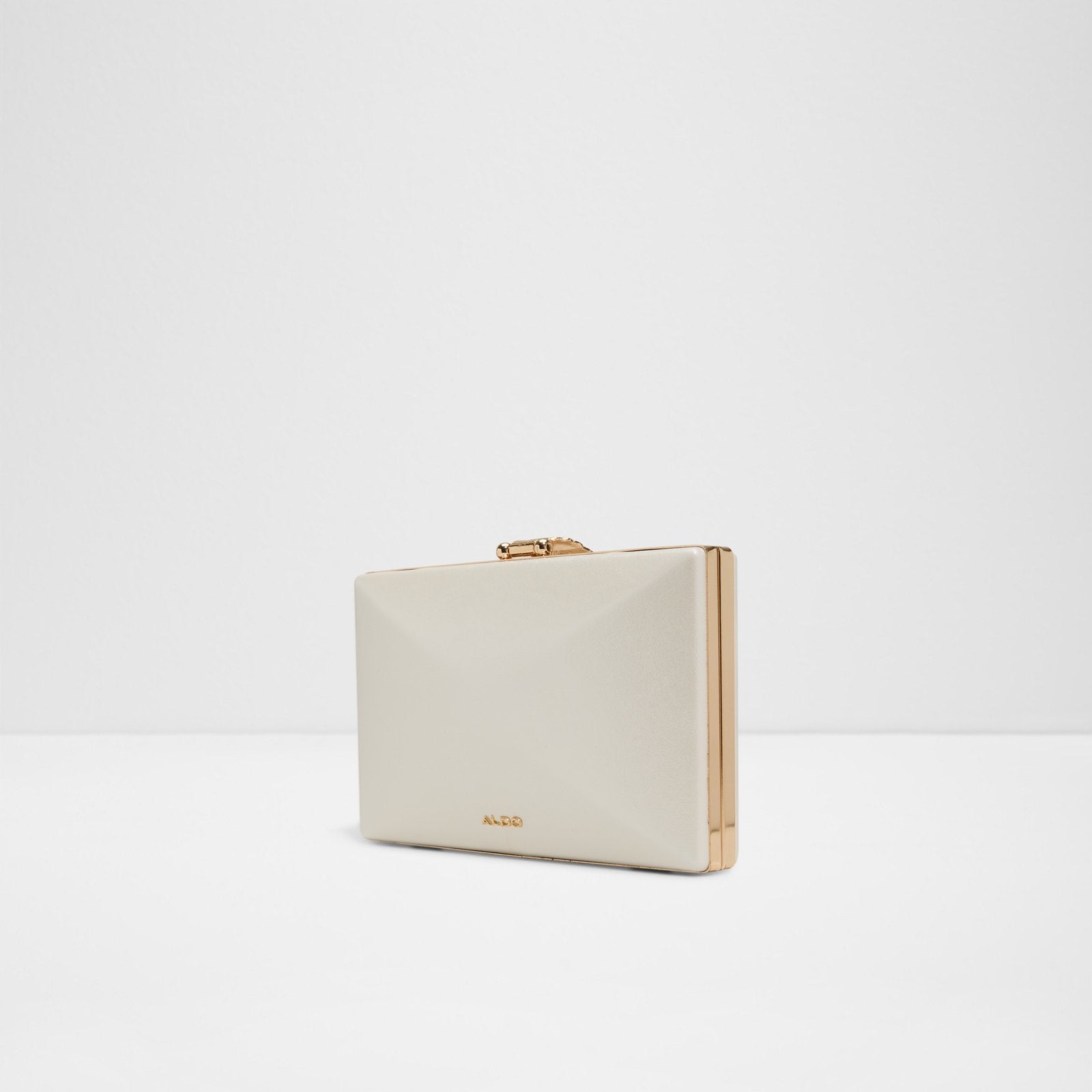 Kadın Beyaz Clutch El Çantası-2