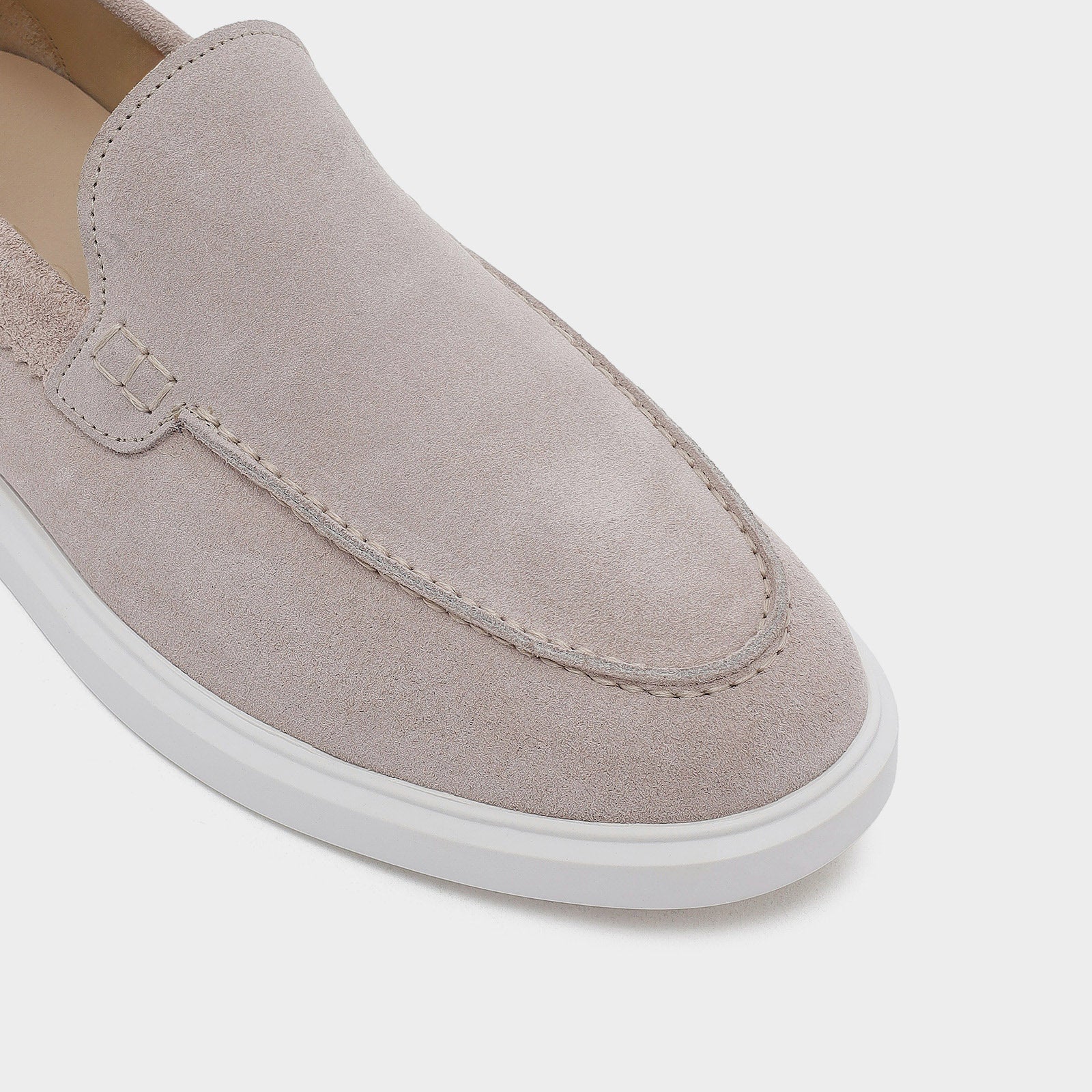 Erkek Ekru Loafer-5
