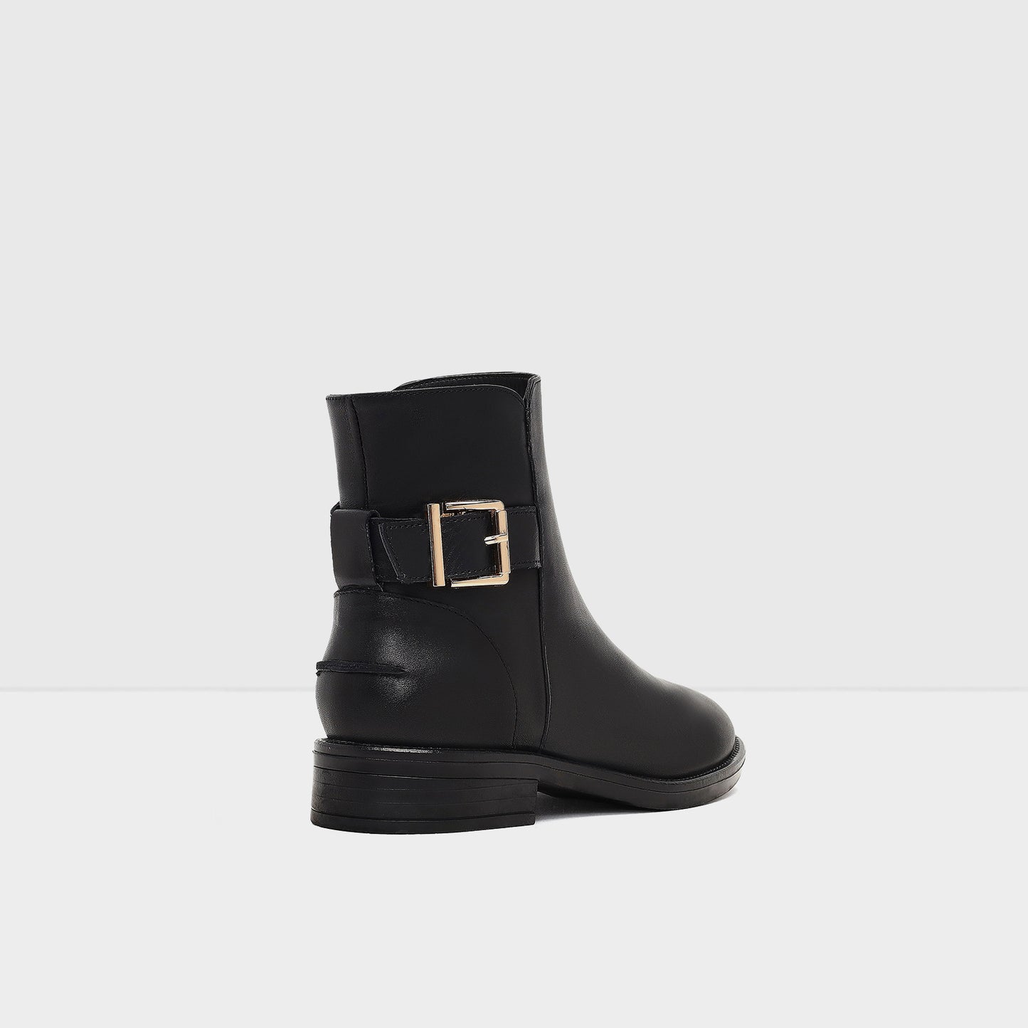 Kadın Siyah Hakiki Deri Bot-2