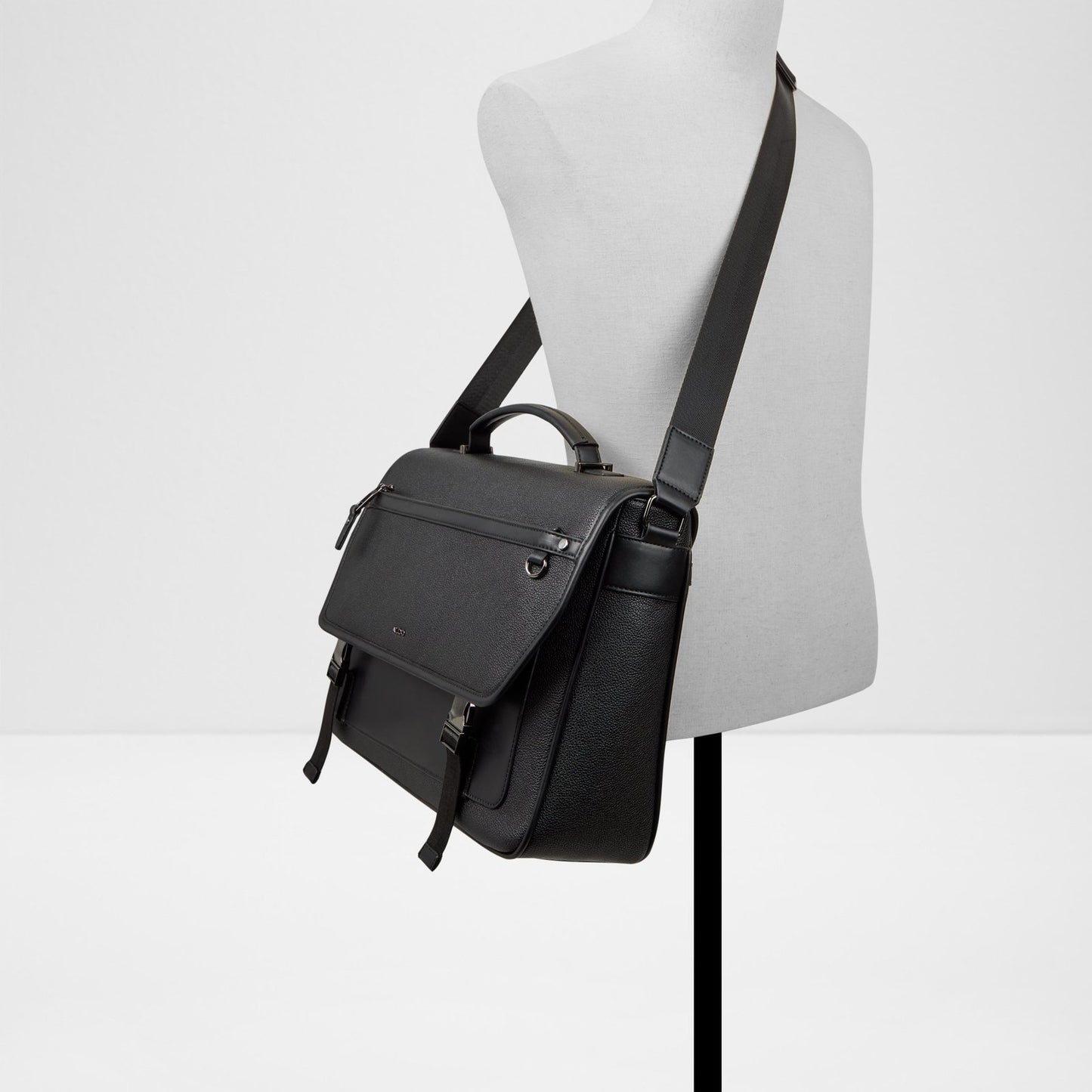 Erkek Siyah Laptop Çantası-4