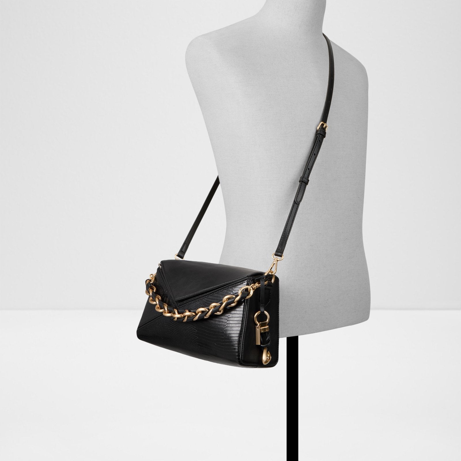 Kadın Siyah Omuz ve El Çantası-4