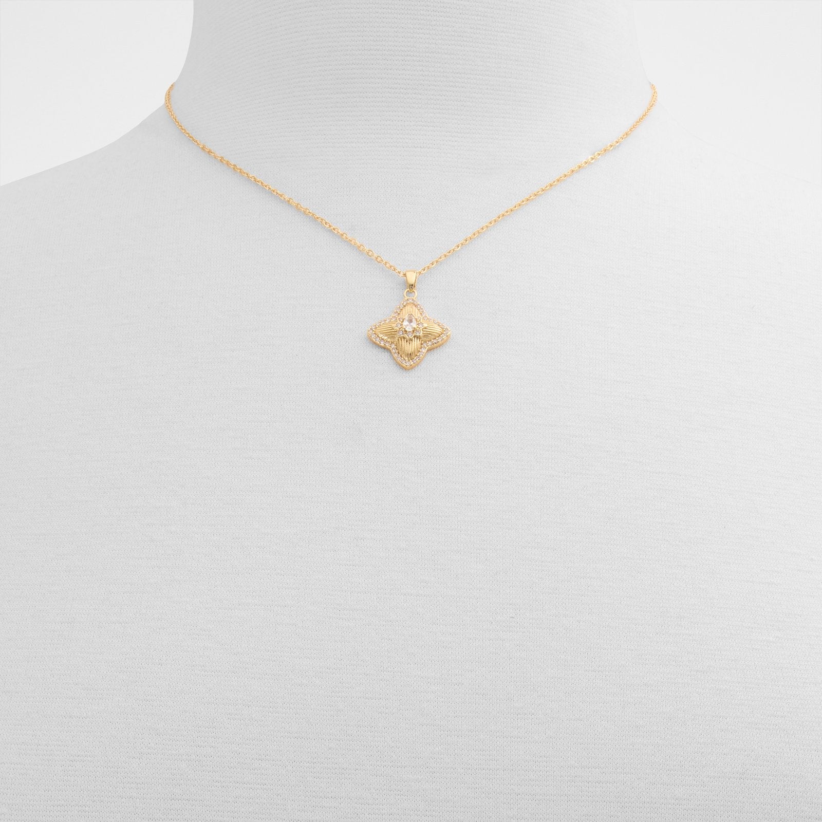 Kadın Gold Rengi Kolye-2