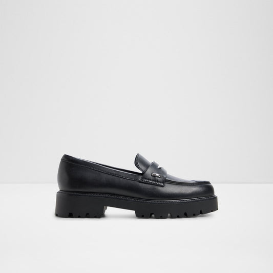 Kadın Siyah Loafer-1