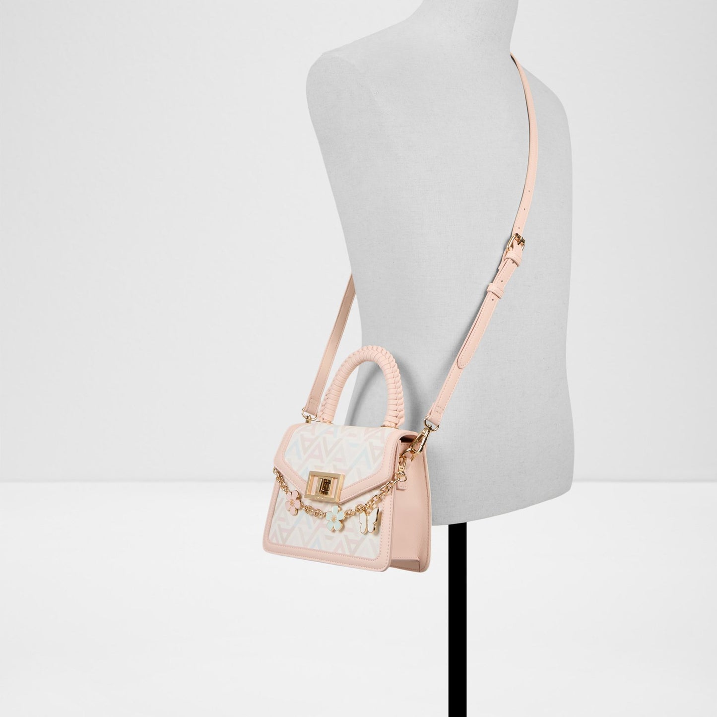 Kadın Pembe Çapraz Çanta-4