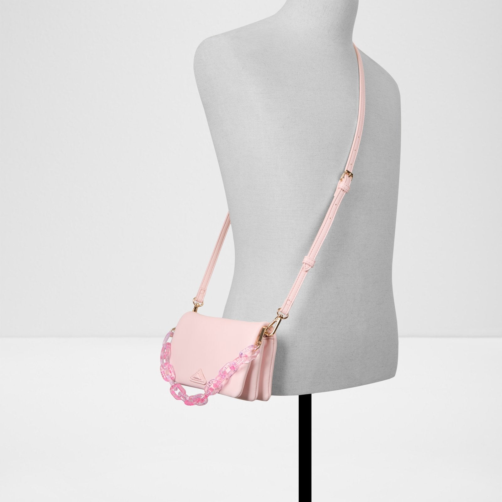 Kadın Pembe Çarpaz Kadın Çanta-4