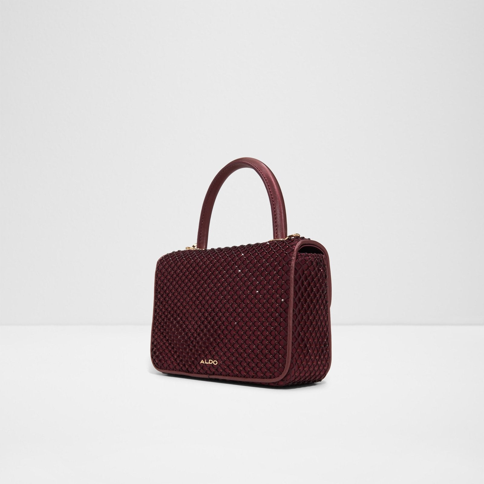 Kadın Bordo Clutch El Çantası-2