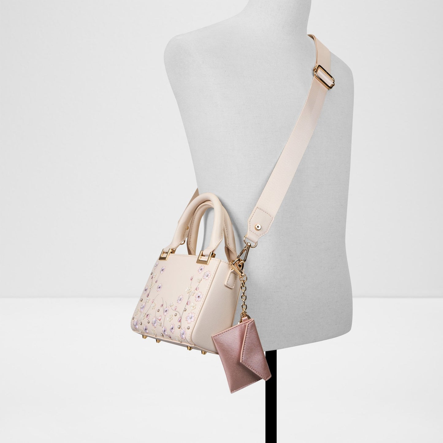 Kadın Pembe Çapraz Çanta-4