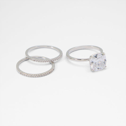 Kadın Gümüş Rengi Yüzük-1