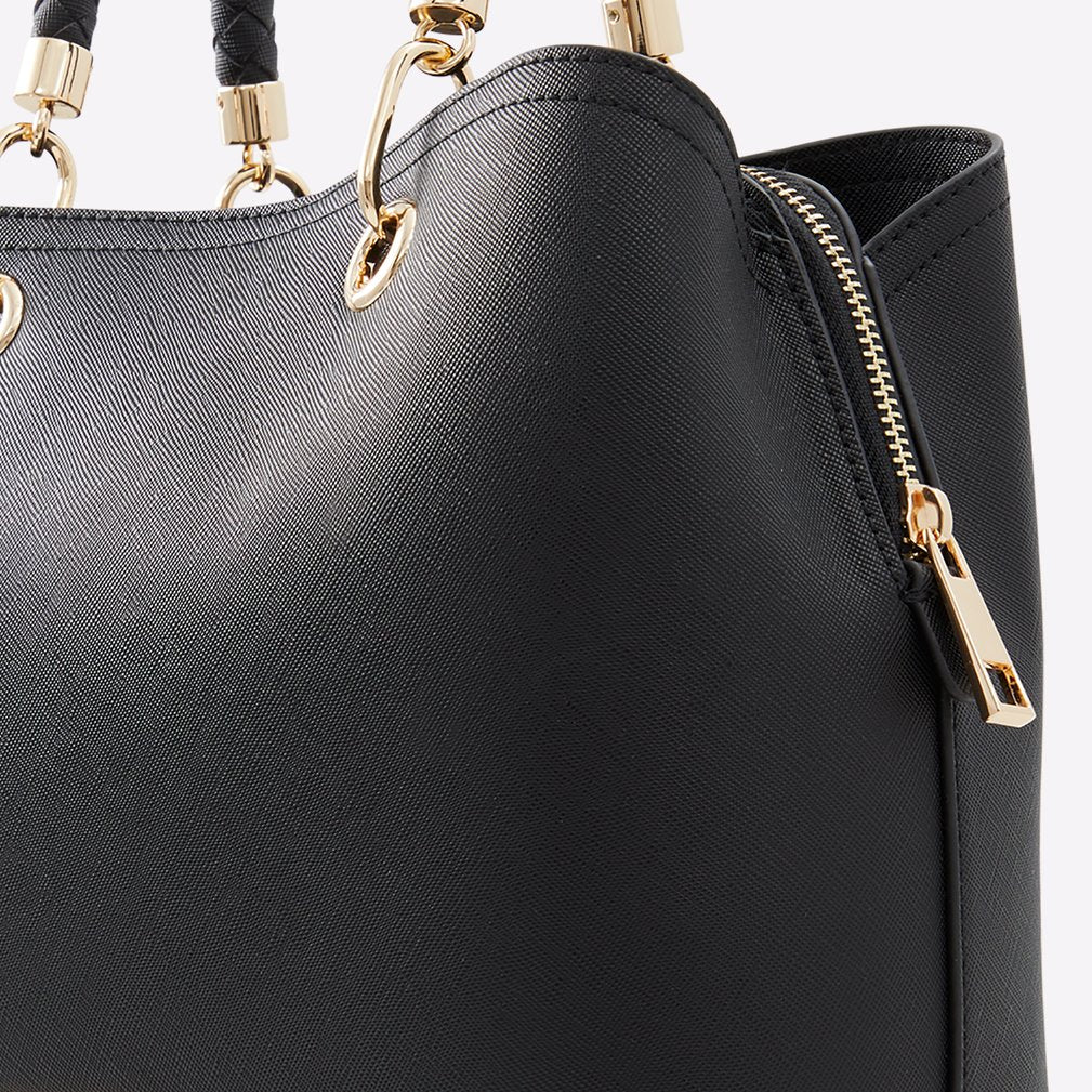 Kadın Siyah El ve Omuz Çantası-6